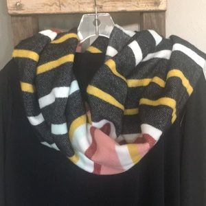 Ruggine Blanket scarf multi color scarf wrap flannel